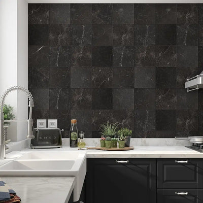 Iris Black Marble