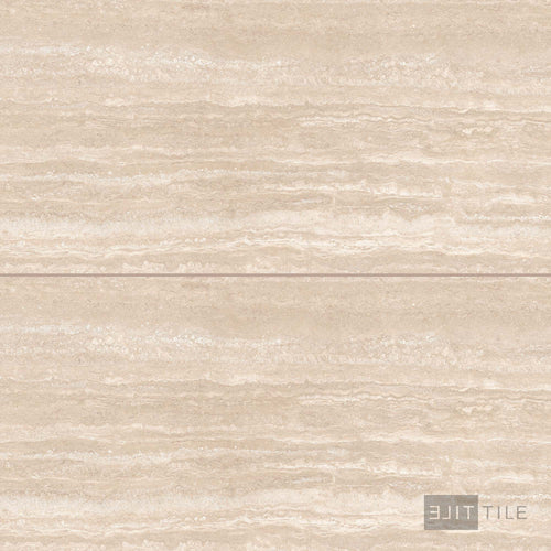 Travertine Veincut 24X48 Beige Matte