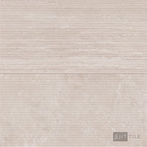 Travertine Veincut Canetto 3D 24X48 Bianco Matte