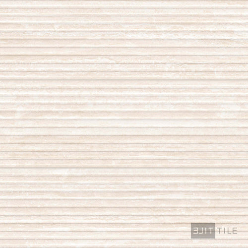 Travertine Veincut Dorica 3D 16X48 Bianco Matte
