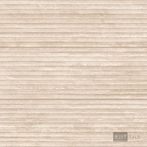 Travertine Veincut Dorica 3D 16X48 Beige Matte