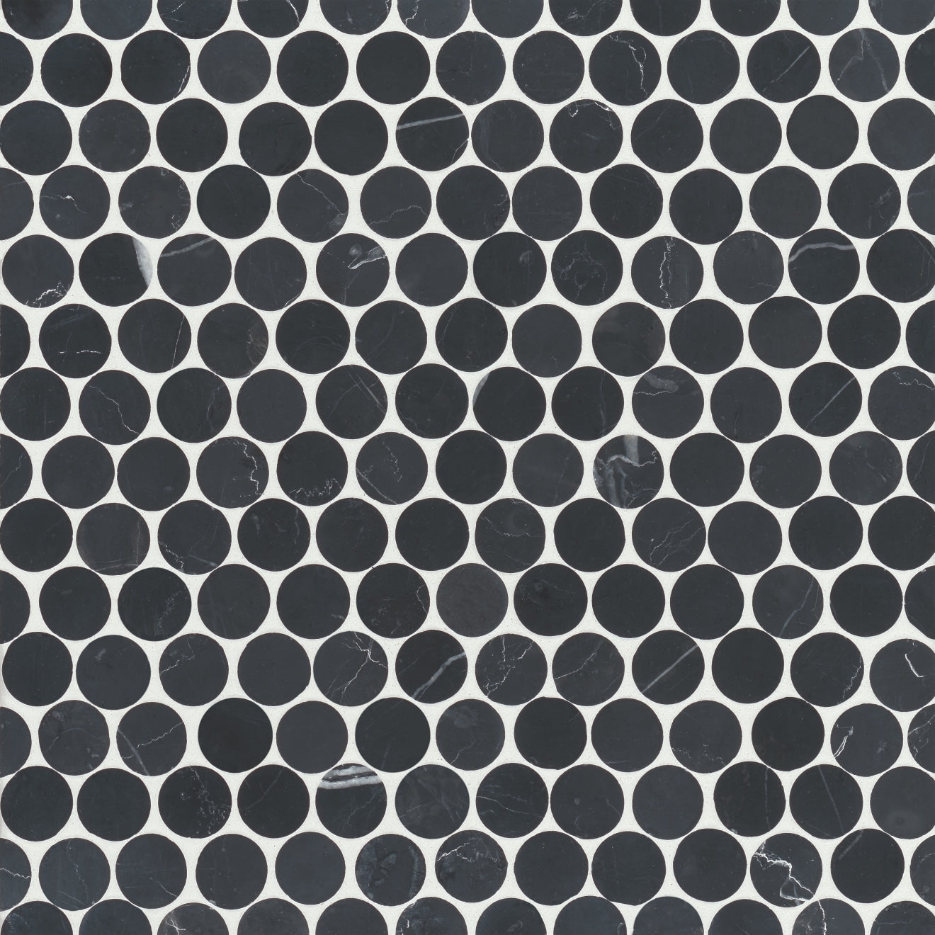 Monet Stone Mosaic 11-1/4X11-3/4 Nero Marquina Honed – Elit Tile