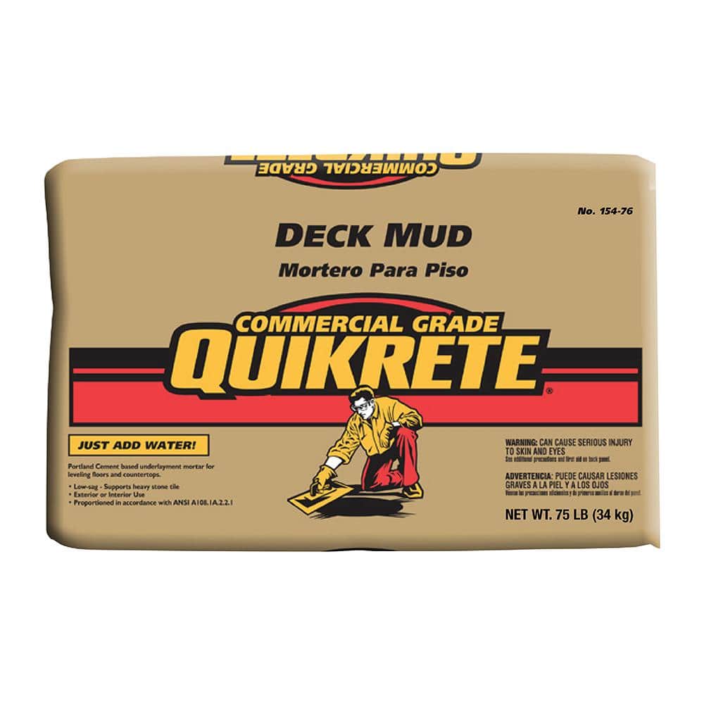 Quikrete Deck Mud 75Lbs - Elit Tile