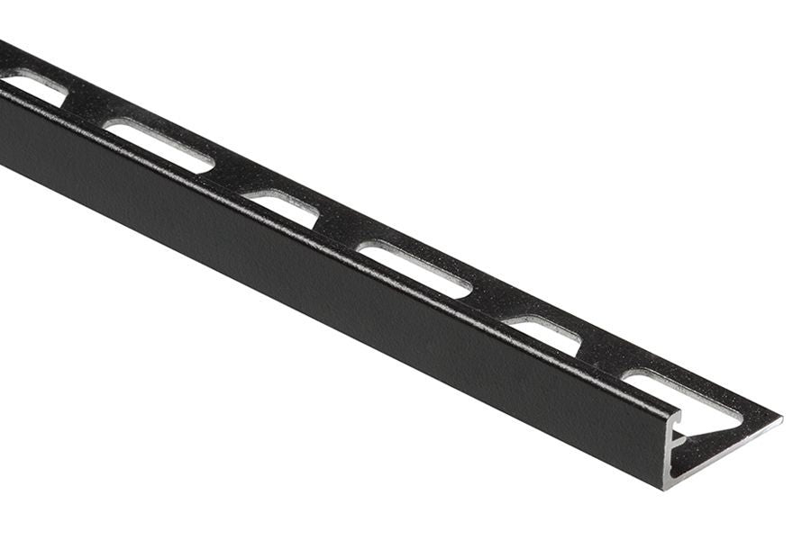 Schiene Jolly Edge Trim Alum Matte Black 3/8 in A100MGS – Elit Tile