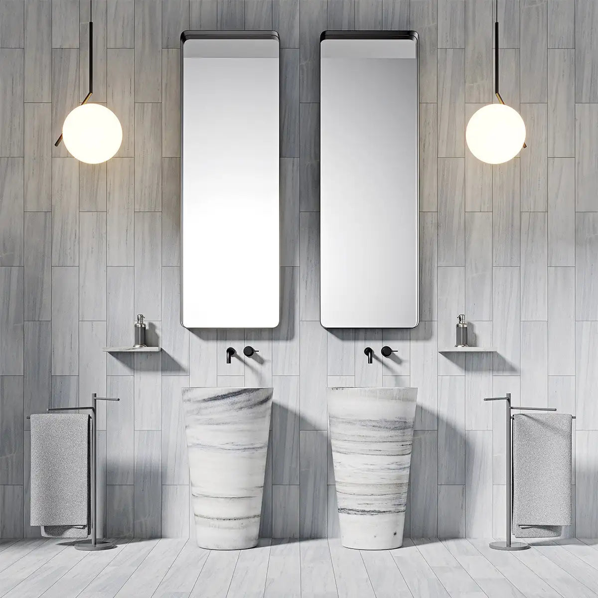Skyline Leather Marble