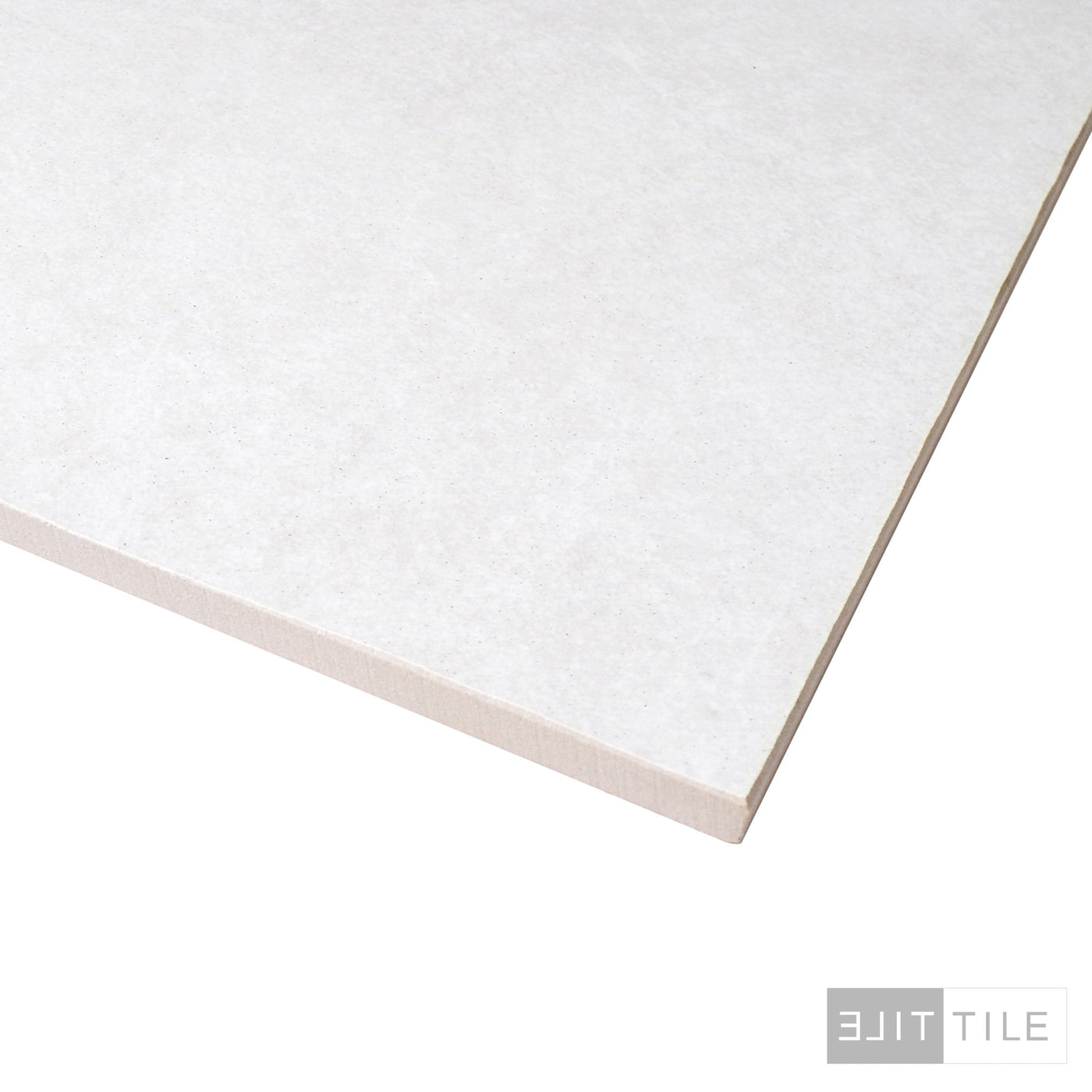 Ash Porcelain Tile 12X24 White Matte