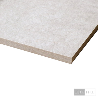 CONCRETE LARGE FORMAT TILE 48X48 GREY  PRIMARY ANGLED SHOT