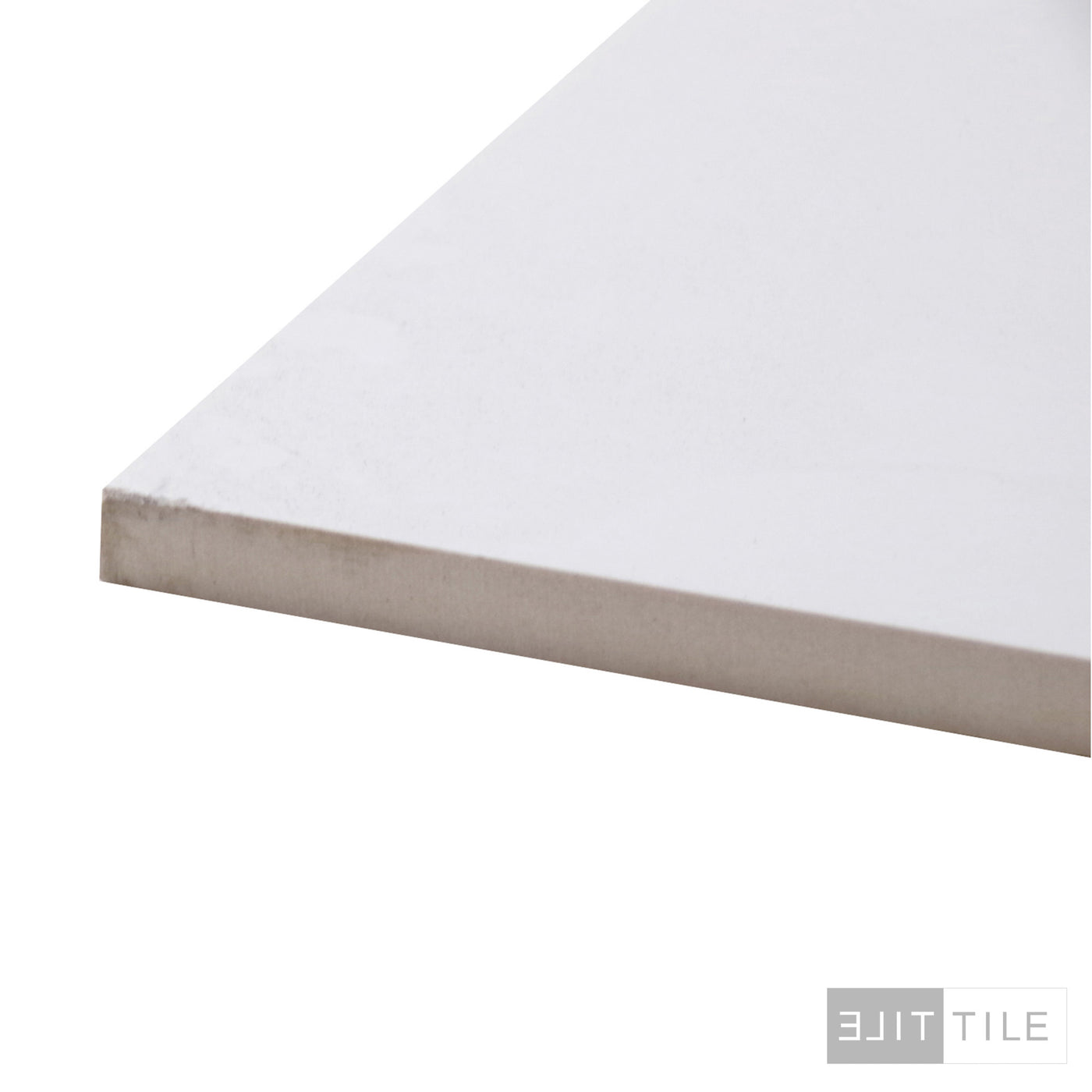 PEARL WHITE SUPER WHITE PORCELAIN 12X24 SUPER WHITE MATTE  PRIMARY CORNER SHOT