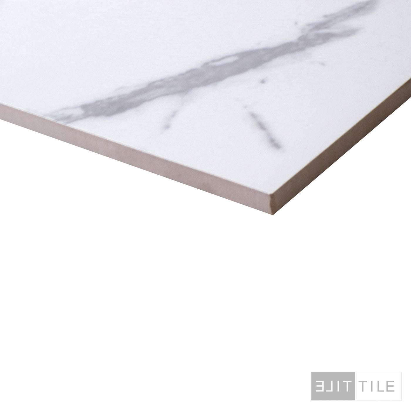 SELECT WHITE MARBLE MATTE 24X24 CARRARA MATTE PRIMARY ANGLED SHOT