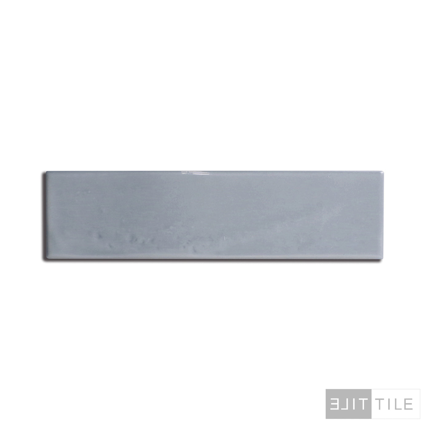 MANHATTAN CERAMIC GLOSSY 9TH AVE 3X12 GREY GLOSSY PRIMARY SHOT