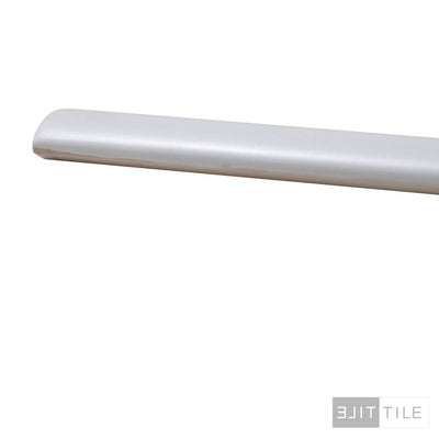 MANHATTAN CERAMIC JOLLY DEMI BULLNOSE 0.5X12 WHITE MATE  PRIMARY CORNER SHOT