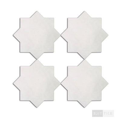 KASBAH TILE 6-1/2X6-1/2 BONE PRIMARY SHOT