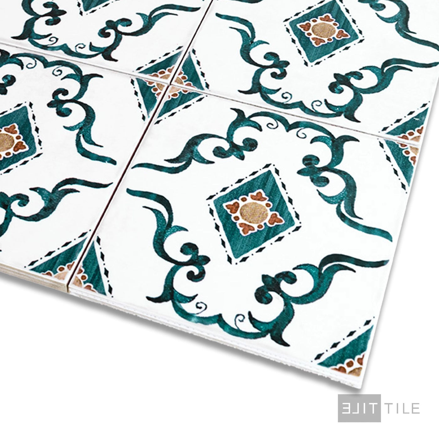 Andratx 6X6 Green Glossy