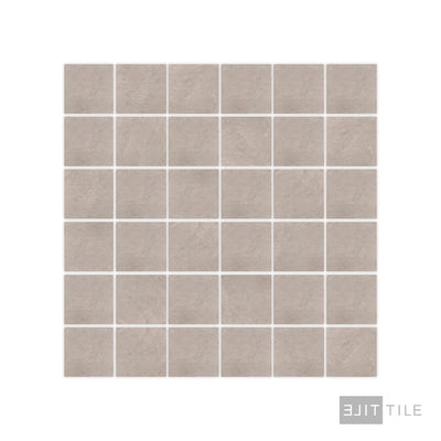 Ash 2X2 Square Porcelain Mosaic 12X12 Beige Matte