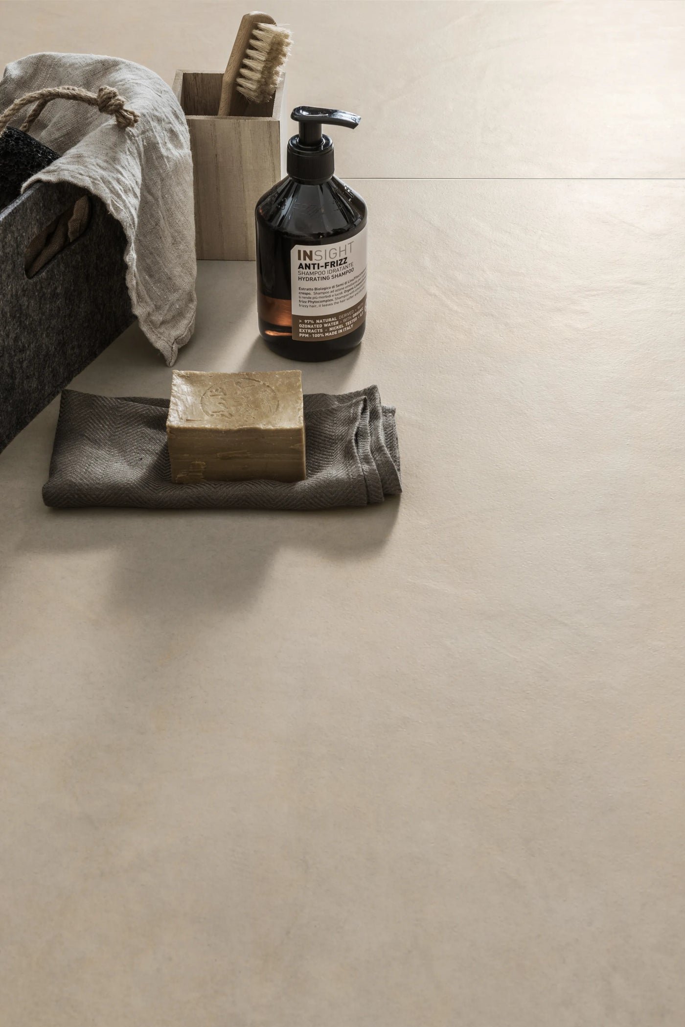 Creos Porcelain Large Format Field Tile 48X48 Cookie Matte