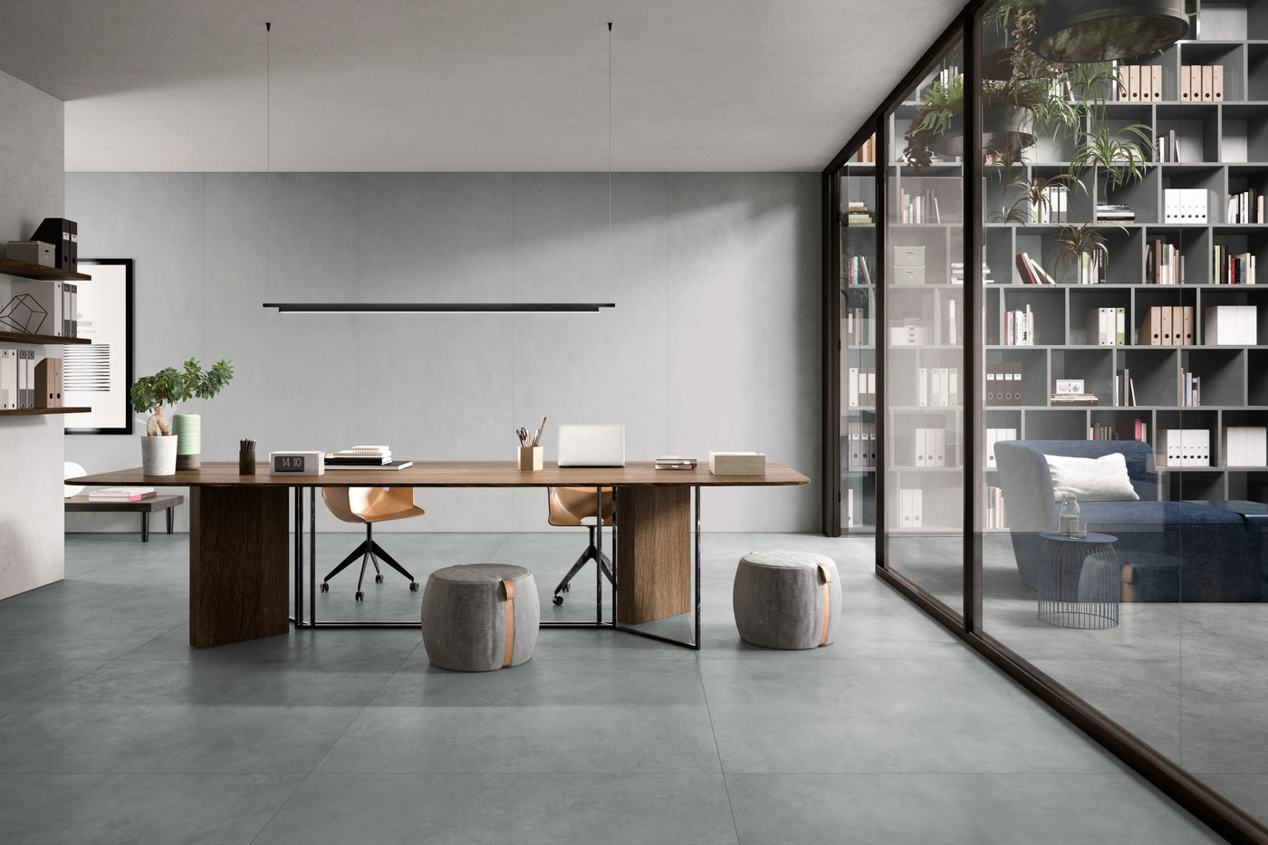 Creos Porcelain Large Format Field Tile 48X48 Dorian Matte