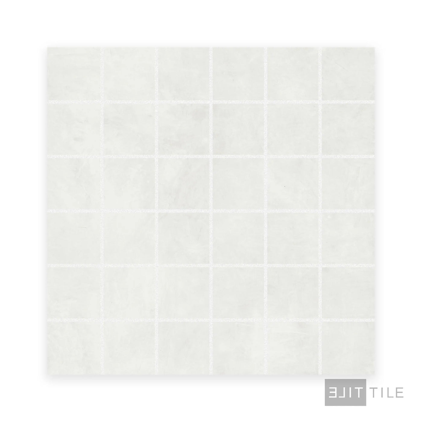 Creos 2X2 Square Porcelain Mosaic 12X12 Bride Matte