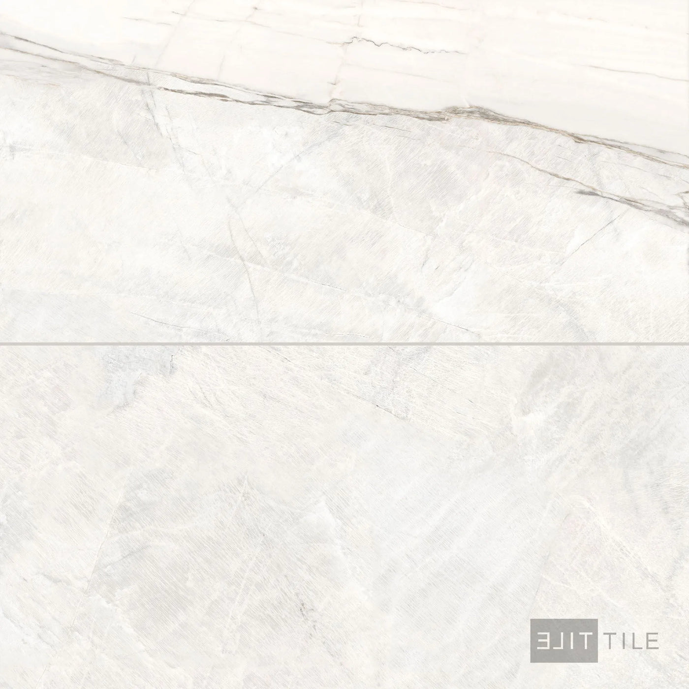 Exotic Stone Porcelain Large Format Field Tile 24X48 Da Vinci White Polished