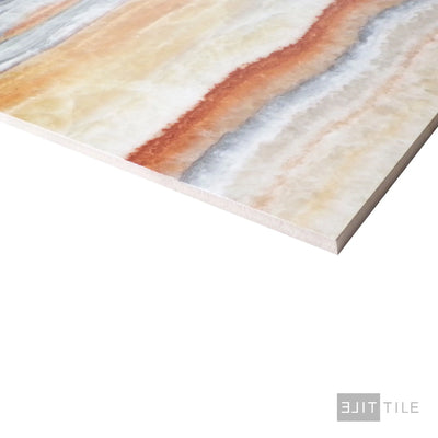 Exotic Stone Porcelain Large Format Field Tile 24X48 Onice Fantastico Polished