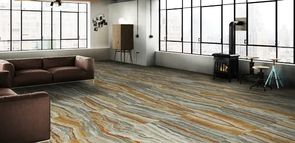 Exotic Stone Porcelain Large Format Field Tile 24X48 Onice Fantastico Polished