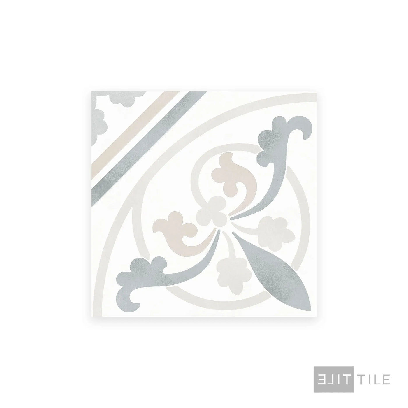 Frame 15 Porcelain Decorative Field Tile 6X6 Providence Matte