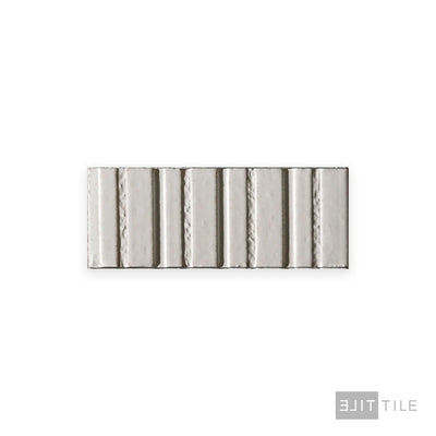Glace Struttura Raye Deco 3X8 Bianco Glossy
