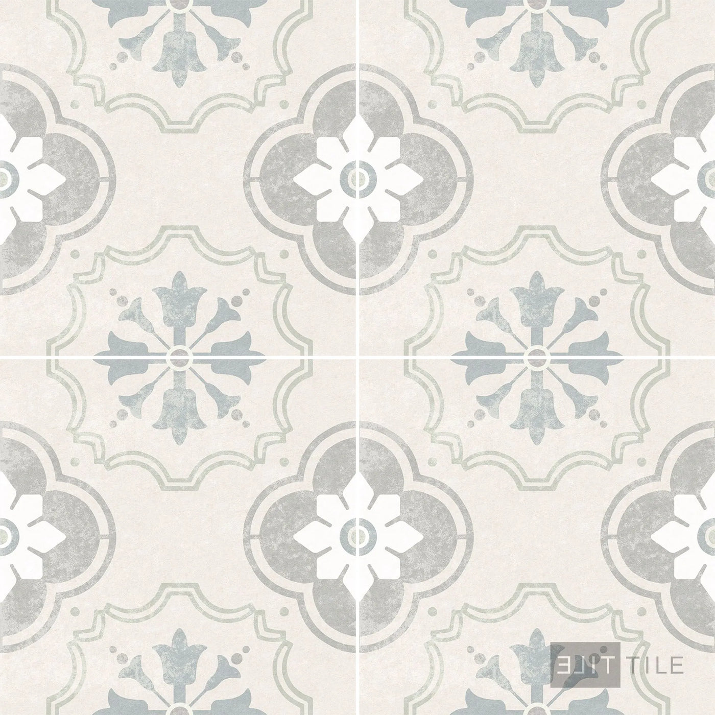 Hampton 15 Porcelain Decorative Field Tile 6X6 Bridgeham Matte