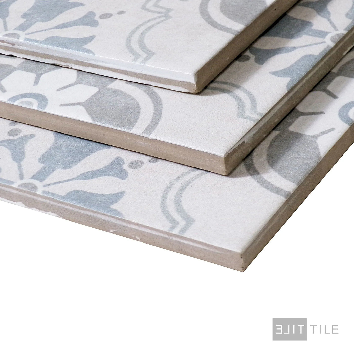Hampton 15 Porcelain Decorative Field Tile 6X6 Bridgeham Matte