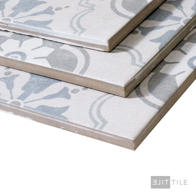 Hampton 15 Porcelain Decorative Field Tile 6X6 Bridgeham Matte