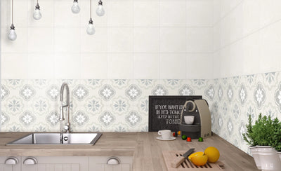 Hampton 15 Porcelain Decorative Field Tile 6X6 Bridgeham Matte