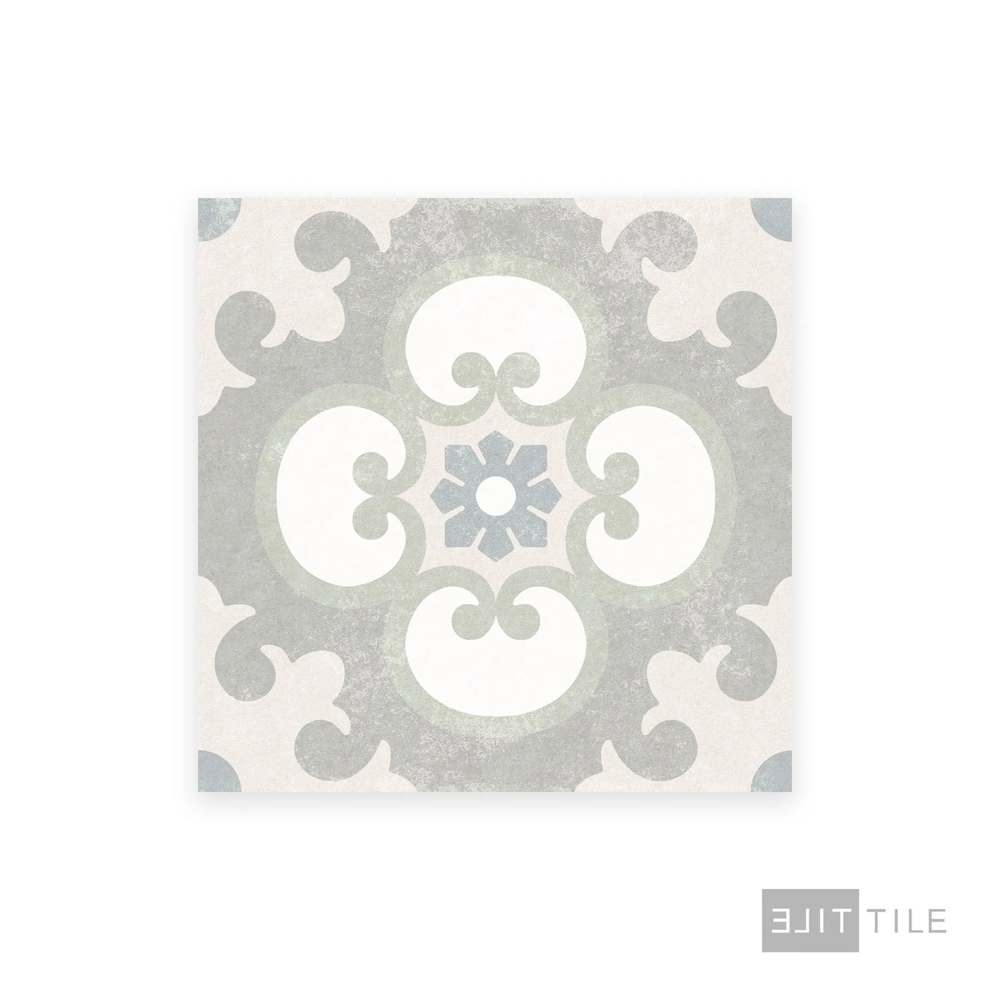 Hampton 15 Porcelain Decorative Field Tile 6X6 Noyack Matte