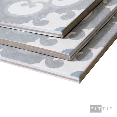 Hampton 15 Porcelain Decorative Field Tile 6X6 Noyack Matte