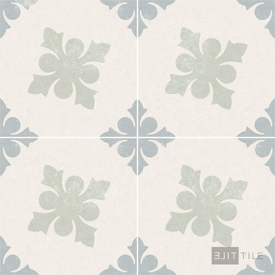 Hampton 15 Porcelain Decorative Field Tile 6X6 Shinnecoc Matte