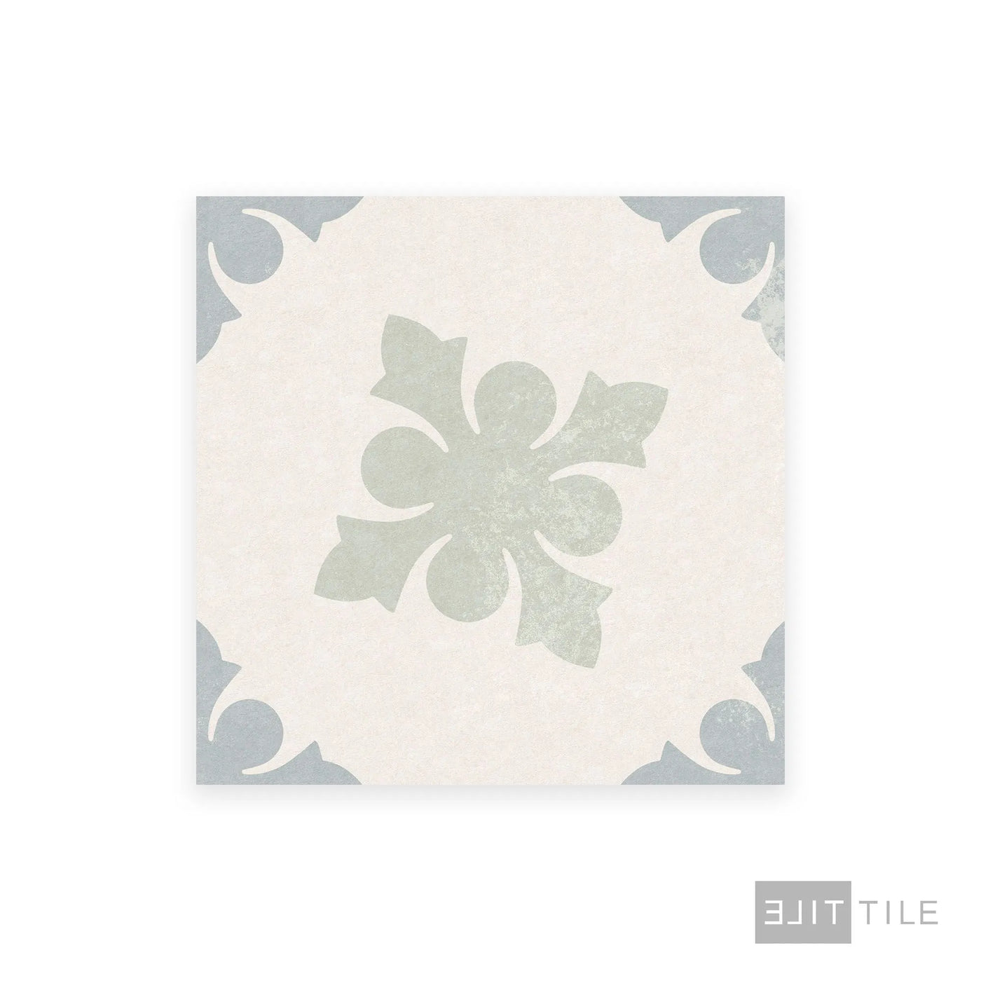 Hampton 15 Porcelain Decorative Field Tile 6X6 Shinnecoc Matte