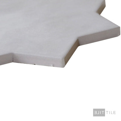 Kasbah Star Porcelain Tile 6-1/2X6-1/2 Smoke Matte