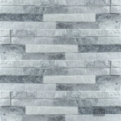 Natural Splitface Stackstone Panels Natural Stone Ledger Panel 6X24 Alaska Grey