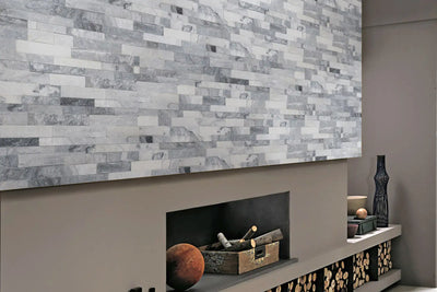 Natural Splitface Stackstone Panels Natural Stone Ledger Panel 6X24 Alaska Grey