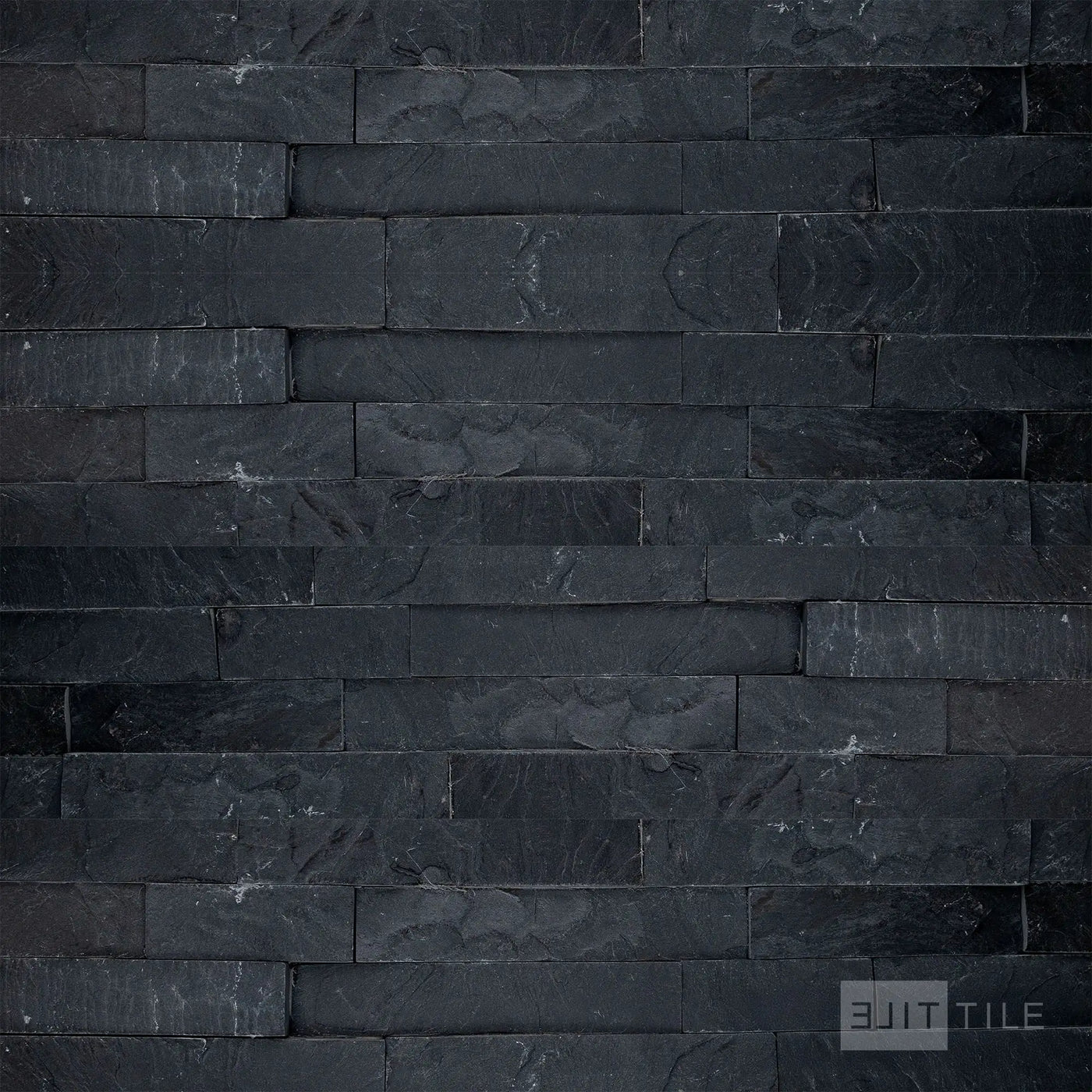 Natural Splitface Stackstone Panels Natural Stone Ledger Panel 6X24 Midnight