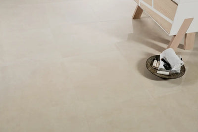 Lugano Porcelain Large Format Field Tile 48X48 Marfil Polished