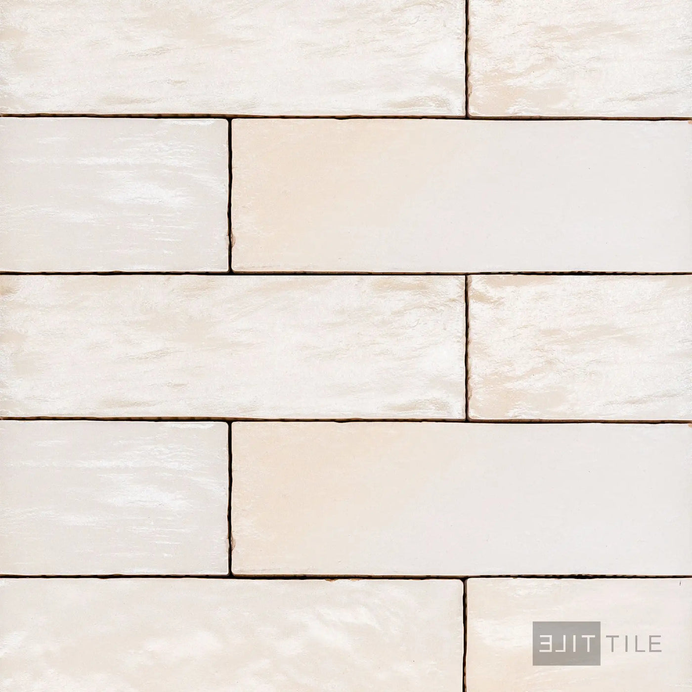 Mallorca Ceramic Field Tile 2X8 Cream Matte