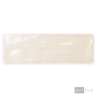 Mallorca Ceramic Field Tile 2X8 Cream Matte