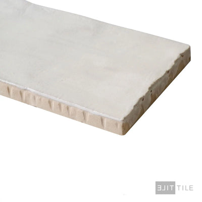 Mallorca Ceramic Field Tile 2X8 Cream Matte