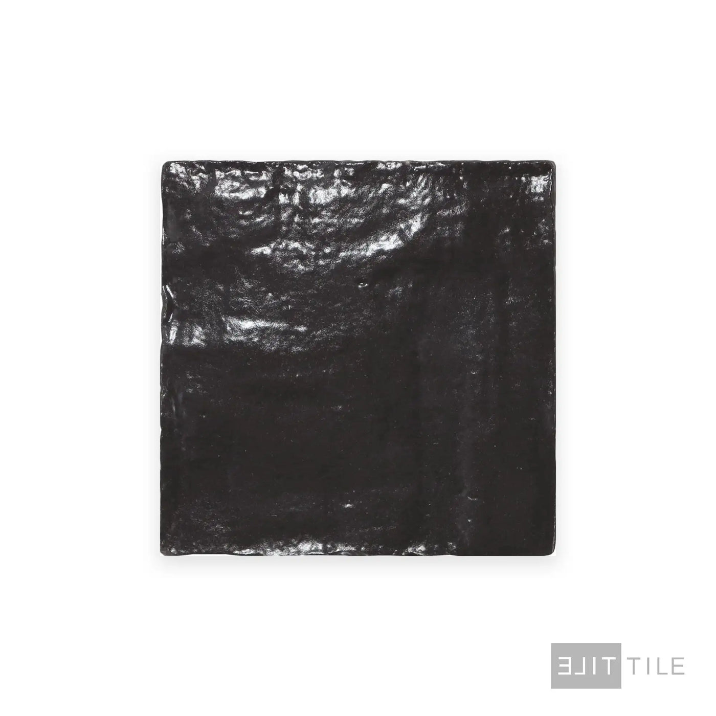 Mallorca Ceramic Field Tile 4X4 Black Matte
