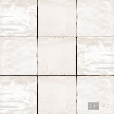 Mallorca Ceramic Field Tile 4X4 Cream Matte