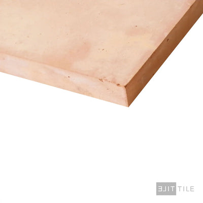 Saltillo Regular Square Edge Terracotta Paver 8X8 Salmon Natural