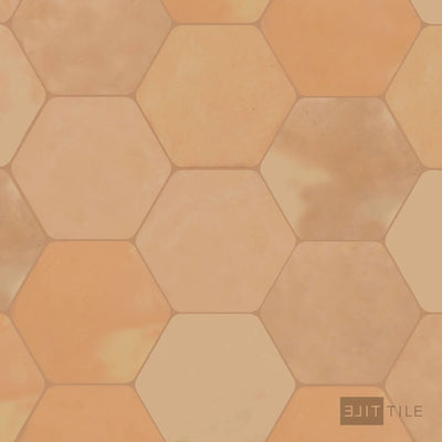 Saltillo Regular Terracotta Paver 8X8 Salmon Natural