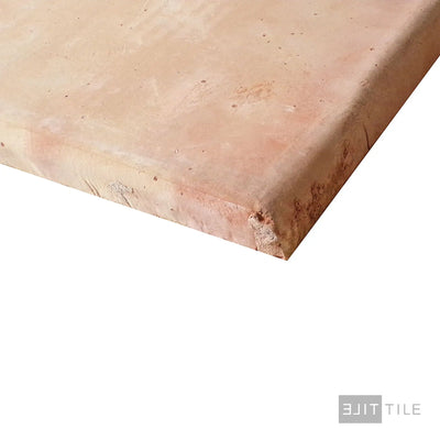 Saltillo Super Round Edge Terracotta Paver 16X16 Salmon Natural