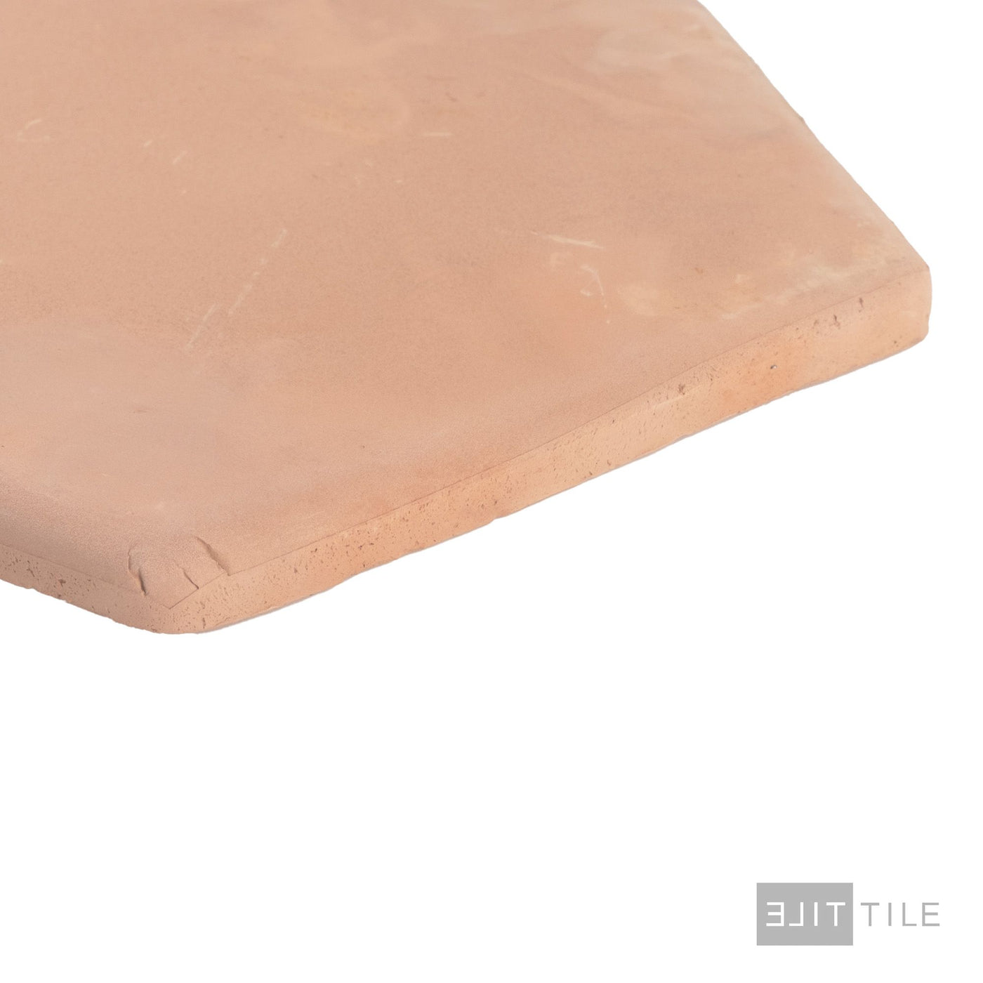 Saltillo Super Terracotta Paver 12X12 Salmon Natural Hexagon