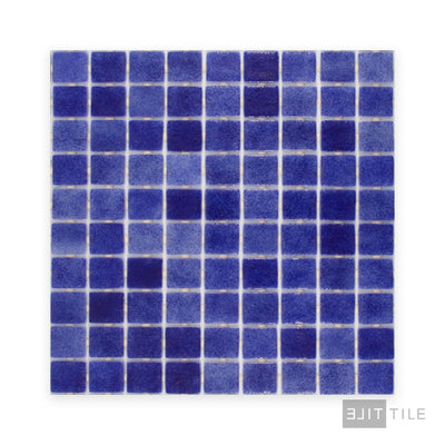 Nieve Pool Rated Square Glass Mosaic 12X18 Marino Glossy