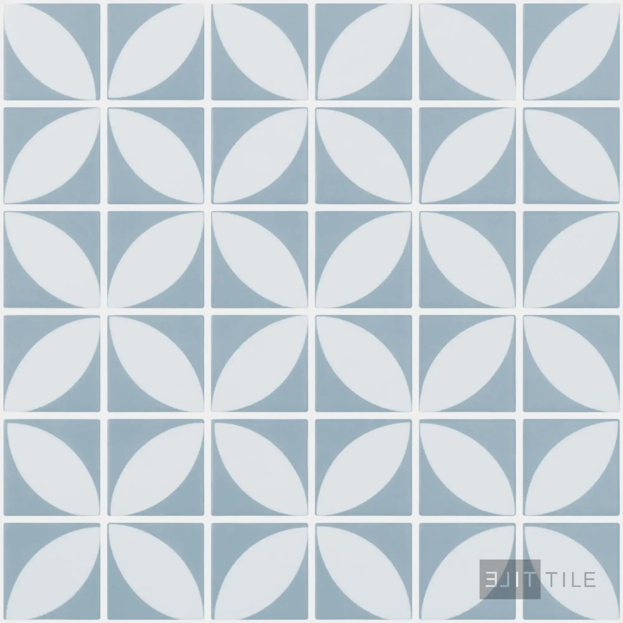 Icon Penta Azalea 2X2 Blue Matte – Elit Tile